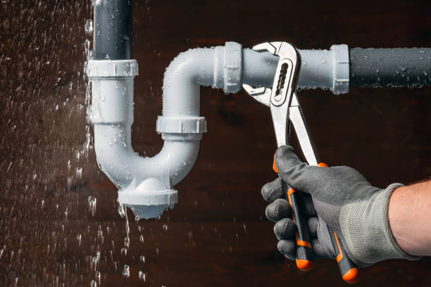 Professional Plumbing technician working in Tom Bean, TX